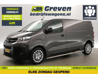 Opel Vivaro 2.0 CDTI 150PK L2H1 | Airco | 360° CAM | Carplay | Cruise | Trekhaak | 3 Persoons | PDC | Sidebars
