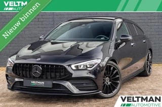 Mercedes CLA-klasse Shooting Brake 180 AMG Line PANO 19 INCH SFEERVERLICHTING NIGHT
