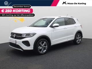 Volkswagen T-Cross 1.0TSI/116PK R-Line DSG · App connect · LED · Parkeersensoren · Garantie tot juli 2026