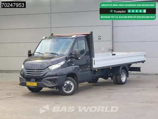 Iveco Daily 35C18 3.0L Automaat 180PK Open Laadbak 2025-Model Dubbellucht 3,5t Trekvermogen ACC LED Navi Euro6 Pritsche Pickup Airco
