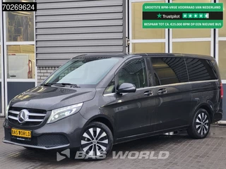 Mercedes V-Klasse 220 L2H1 Leder Camera Navi Trekhaak PDC Airco Cruise CarPlay Airco Dubbel cabine Trekhaak Cruise control