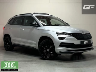 Hoofdafbeelding Škoda Karoq Skoda Karoq 1.5 TSI ACT Sportline Pano ACC Sfeer Canton Trekh. NAP