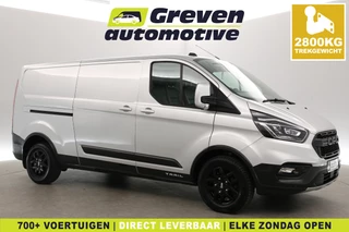 Ford Transit Custom 2.0 TDCI L2H1 Trail Sport 170PK | 2800kg Trekgew. | Airco | Cruise | Camera | Carplay | 3 Zits | Parkeersens.
