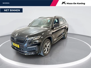 Skoda Kodiaq 1.5 TSI 150pk DSG Sportline Business 7p. · Camera · Wegklapbare Trekhaak · 7 Persoons · Apple/Android Car Play · Keyless · 19'' Inch · Garantie t/m 02-04-2028 of 100.000km