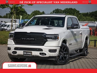 Dodge Ram 1500 Laramie Night Edition | 5.7V8 4X4 | Sport Line met Panorama dak en Camera en veel meer | Luxe Leder | Comfortabele Dubbele Cabine met Royale 5 Zitplaatsen |
