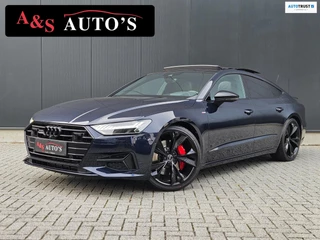 Hoofdafbeelding Audi A7 Audi A7 Sportback 55 TFSI e Quattro Competition 3x S line Panodak Acc 360camera Elektr stoelen Hud Softclose Keyless Sfeerver
