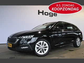 Hoofdafbeelding Škoda Octavia Škoda Octavia Combi 1.5 TSI First Edition Clima Virtual Cockpit Navigatie LED Stoelverwarming Inruil Mogeljik!