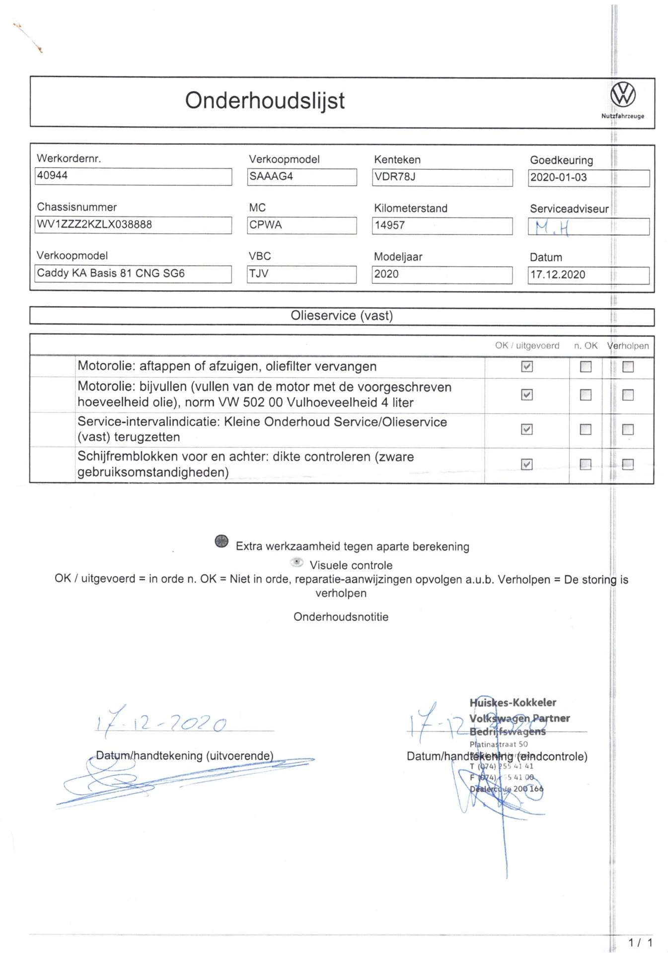 Hoofdafbeelding Volkswagen Caddy