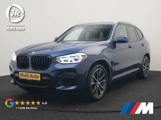 BMW X3 xDrive30e M Sport Plug In Hybrid 293pk Dealer O.H PHEV | Trekhaak Af Fabriek | Adaptive LED | 360 Camera | Head Up | Harman / Kardon | Lederen Sportstoelen Memory & Verwarmd | Blis | Keyless | Navigatie | Cruise Control | Apple Carplay |