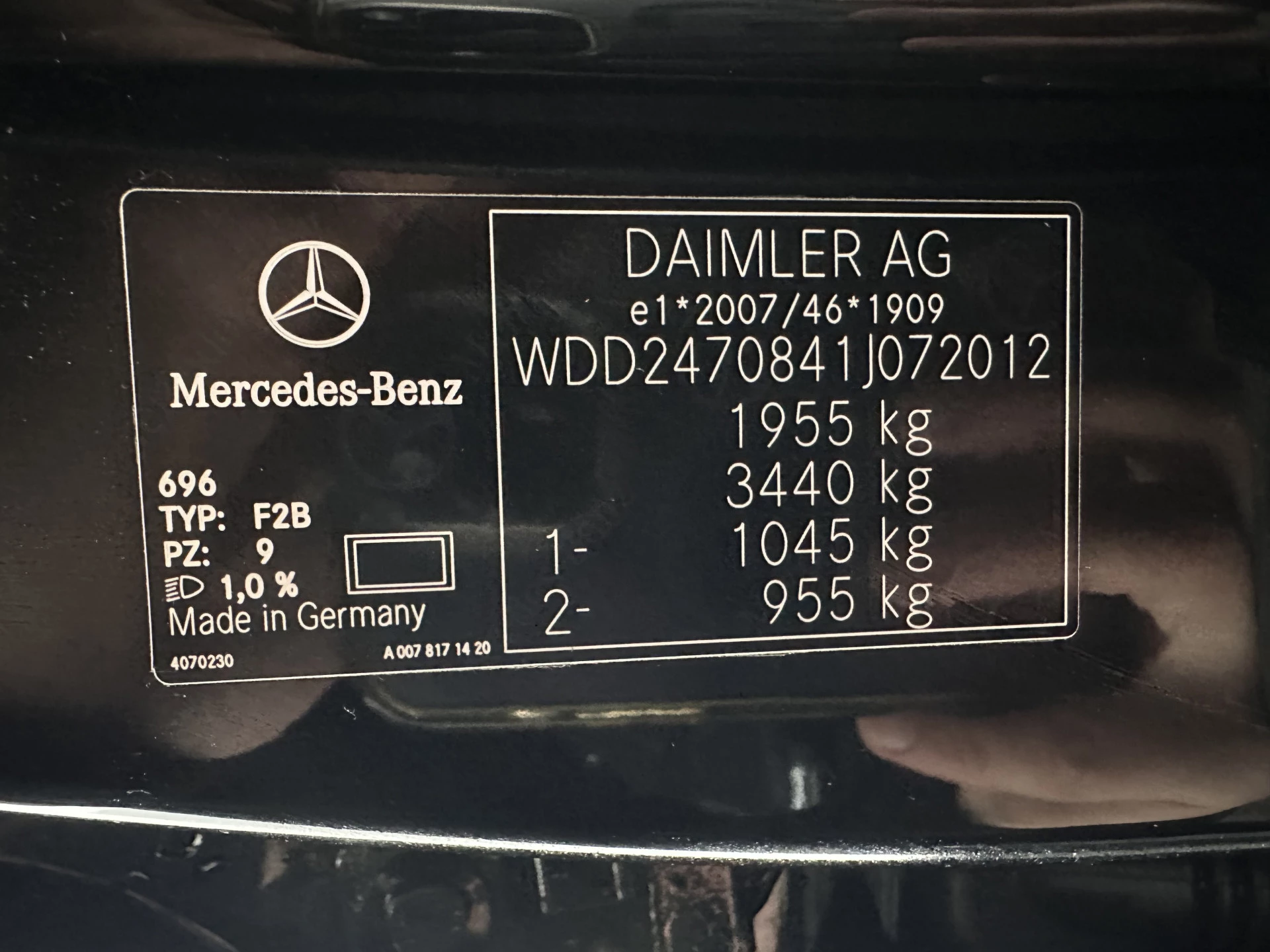 Hoofdafbeelding Mercedes-Benz B-Klasse