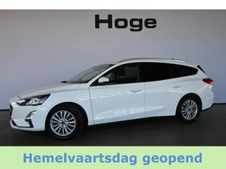 Ford Focus Wagon 1.0 EcoBoost Titanium X Business Clima Navigatie LED 1e Eigenaar Rijklaarprijs! Inruil Mogelijk!