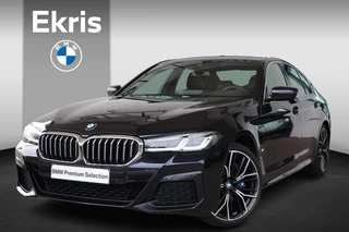 BMW 5 Serie Sedan 530e M Sport Plus | Exklusive volleder | Stuur- en stoelverwarming | Harman Kardon | Head-up Display | 20" M Y-Spaak | Comfort Access | Galvanische bedieningselementen