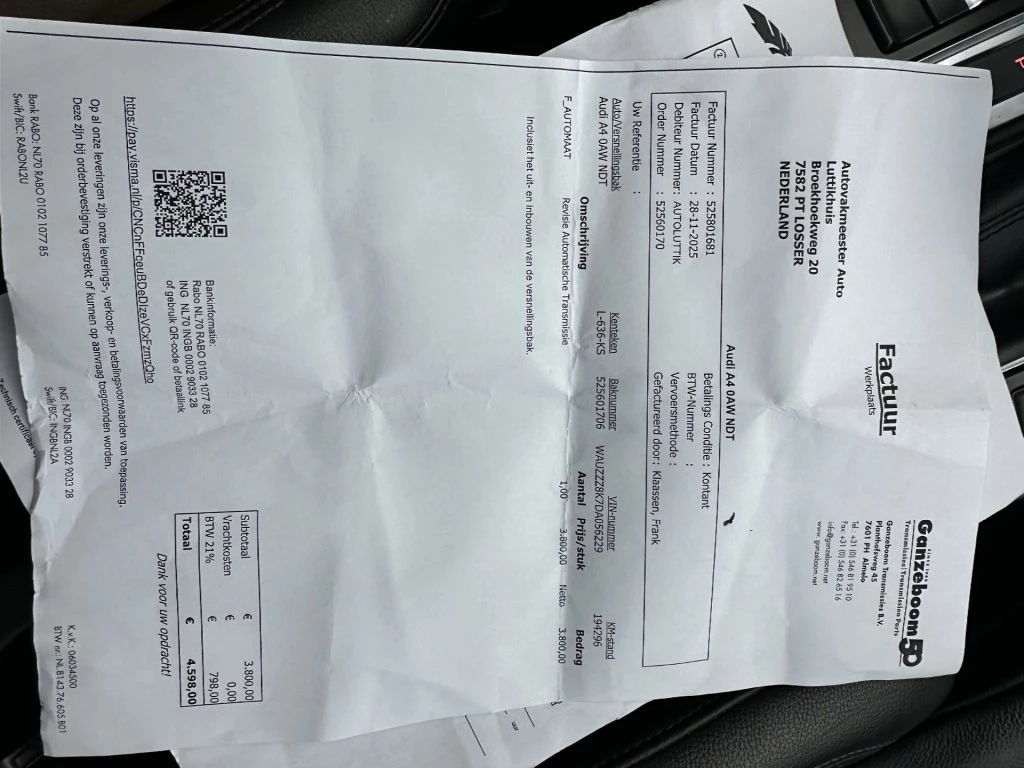 Hoofdafbeelding Audi A4