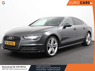 Audi A7 Sportback 2.0 TFSI 251pk Automaat S-Line Navigatie Airco Extra getint glas Lichtmetalen velgen