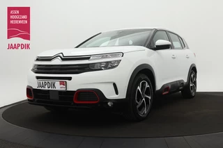 Citroën C5 Aircross BWJ 2020 1.2 131 PK Business TREKHAAK AFN. / VIRTUAL COCKPIT / CAMERA / VOORRUITVERW. / LANE ASSIST / APPLE CARPLAY / ANDROID AUTO / CAMERA / DAB+ / HALF LEDER / ADAPT. CRUISE / NAVI / CLIMA / MULTIFUNCT.STUUR / LMV 18 I