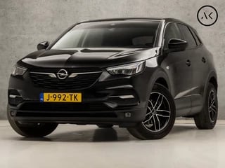 Opel Grandland X 1.2 Turbo Sport Automaat (GROOT NAVI, APPLE CARPLAY, CAMERA, LED KOPLAMPEN, CLIMATE, ELEK PAKKET, GETINT GLAS, ARMSTEUN, SPORTSTOELEN, PARKEERSENSOREN, NIEUWE APK, NIEUWSTAAT)