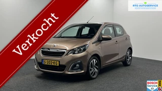 Peugeot 108 1.2 VTi Allure Top LM SCHERM CRUISE 5 DEURS.