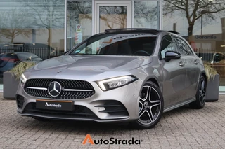 Mercedes A-Klasse A 180 AMG-Line 136pk | Cruise | Pano | Climate | Navi | Carplay | Camera | Dodehoek | Stoelverwarming