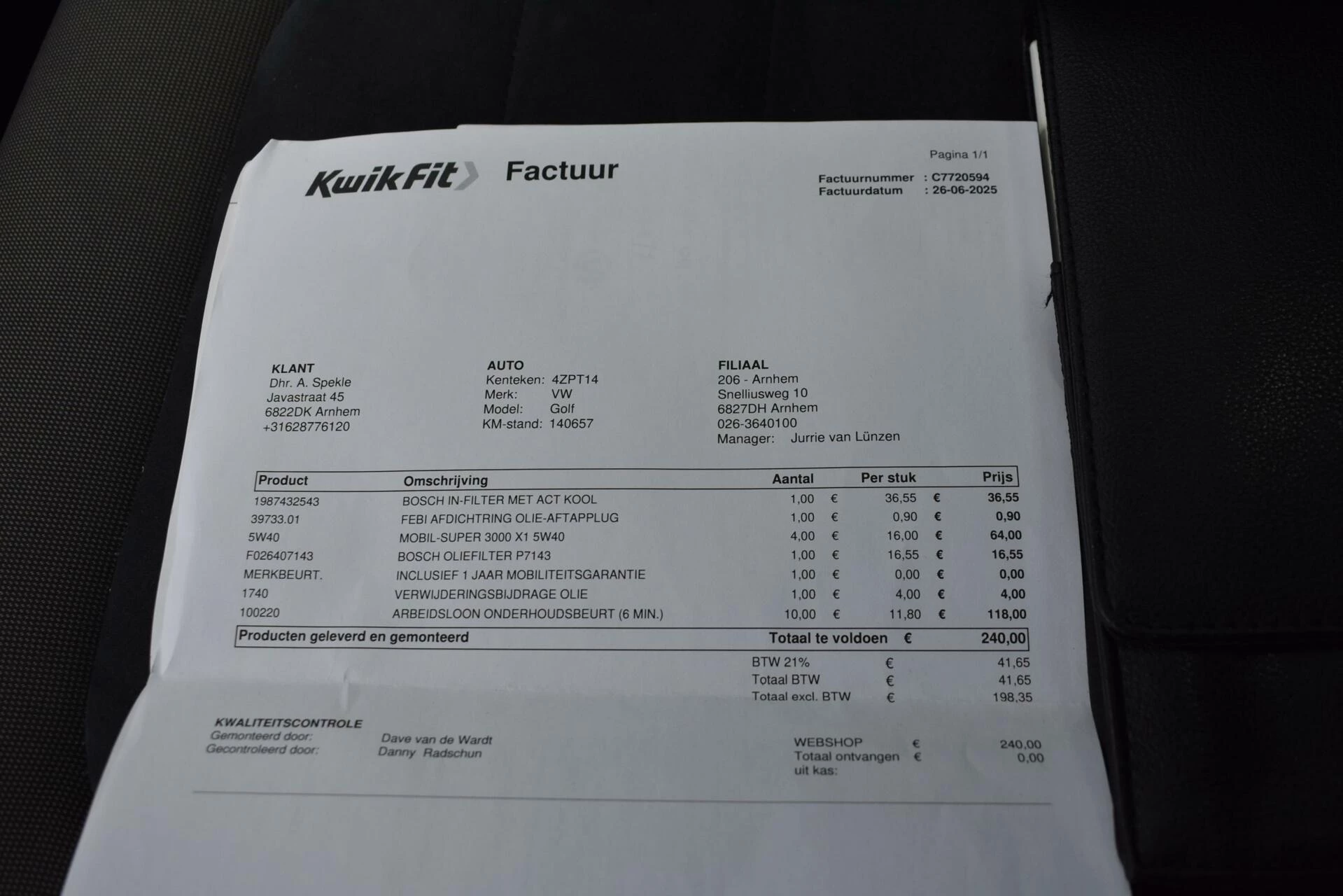 Hoofdafbeelding Volkswagen Golf