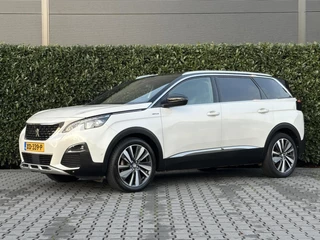 Peugeot 5008 1.6 PureTech GT-Line, 7-PERSOONS, NL AUTO, NAP LOGISCH, PANORAMADAK, VOLLEDIG LEDER, FOCAL, 360 CAMERA, NAVI, KEYLESS, CRUISE, DODEHOEK, DAB, CLIMATE CONTROL, STOELVERWARMING, ELEKTRISCHE STOELEN, KOFFERKLEP, LICHTMETAAL 19"
