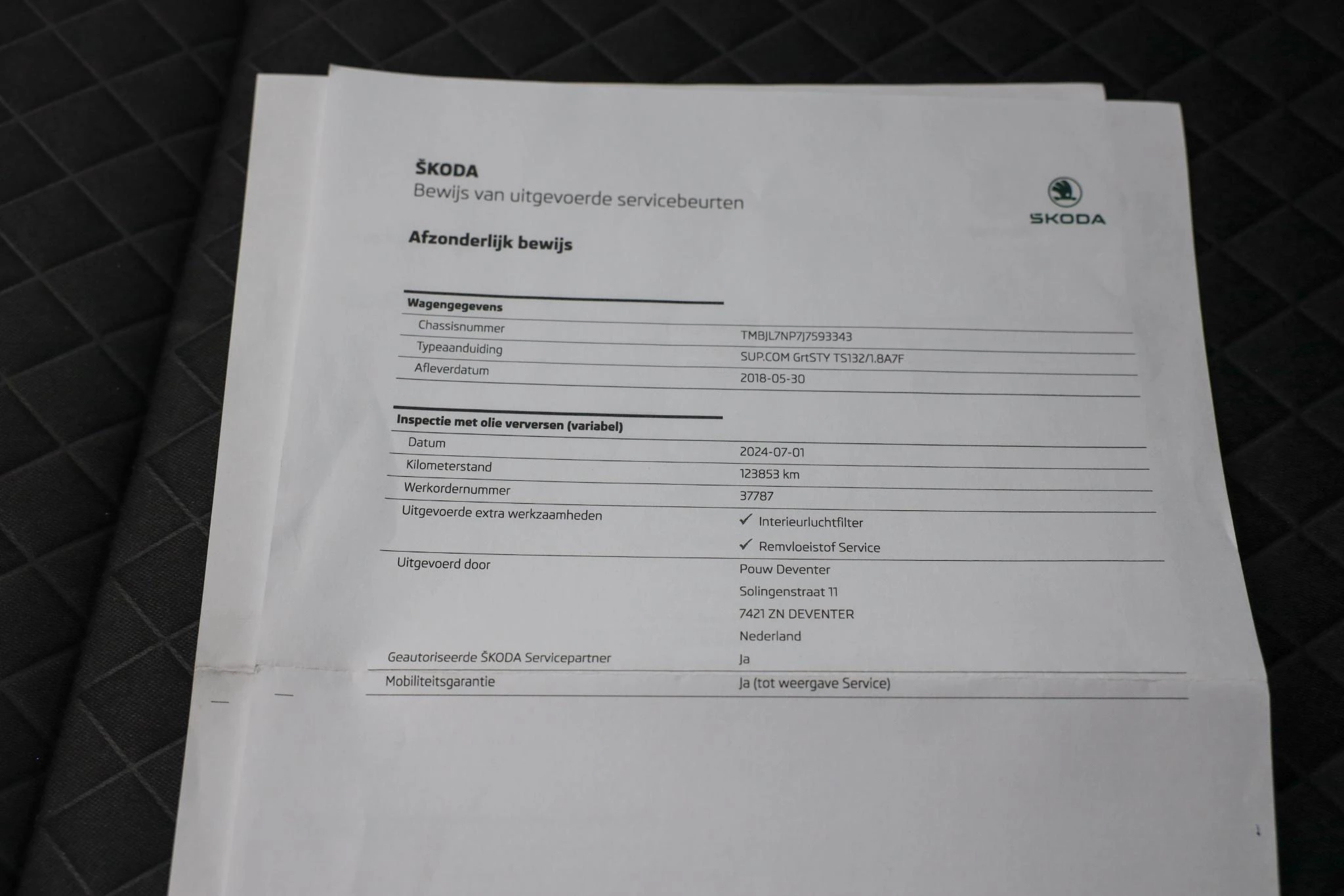 Hoofdafbeelding Škoda Superb