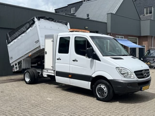 Mercedes-Benz Sprinter 513 2.2 CDI Kipper Snipperopbouw Snipperwagen Omvormer Trekhaak 2000 kg Gereedschapskist 7-persoons Open laadbak Pick-up Euro 5 Bakwagen