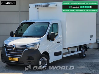 Renault Master 165PK Koelwagen Thermo King -15 Vriezer V-200 MAX 230V stekker Koel Koeler Vries Kühlwagen Bakwagen Kühlkoffer 17m3 Airco Cruise control
