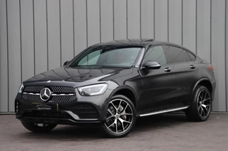 Mercedes-Benz GLC Coupé 300e AMG 4-Matic | 320PK | Schuifdak | Burmester | Keyless-go | Sfeerverlichting | Multibeam | Stoelverw. | NL-Auto | 2021.