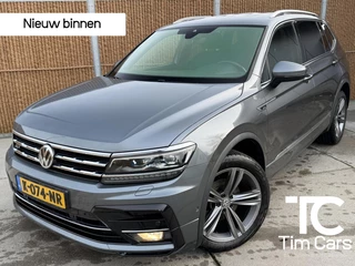 Volkswagen Tiguan Allspace 1.5 TSI Highline R-line Automaat | Trekhaak uitklapbaar | Adaptieve cruise control | Platinum Grey Metallic | LED koplampen | Achteruitrijcamera