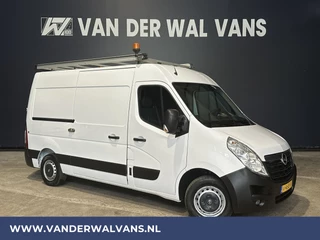 Opel Movano 2.3 CDTI 145pk L2H2 Euro6 Airco | Imperiaal | Trap | Camera | Navigatie | 2500kg Trekhaak Cruisecontrol, Parkeersensoren, Bijrijdersbank