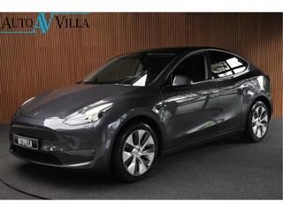 Tesla Model Y Long Range Dual Motor AWD 514pk Afn. trekhaak Navi Camera Leer Warmtepomp ACC Autopilot PDC Elektr. achterklep Stoelverwarmimg voor en achter Stuurverwarming Optie: Full Self-Driving Capability Afneembaar trekhaak BTW auto