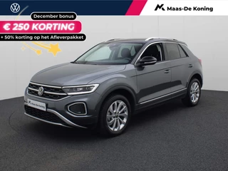 Volkswagen T-Roc 1.5TSI/150PK Style DSG · Navigatie · Parkeersensoren · Trekhaak · Garantie tot januari 2026