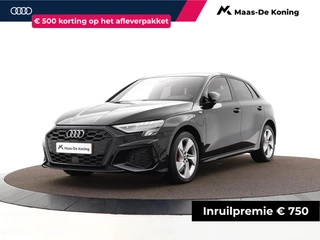 Audi A3 Sportback 45 TFSIe 245pk S-Tronic S Edition Competition · Apple/Android Car Play · Navi · P-Sensoren · Stoelverwarming · Trekhaak · 17'' Inch · Garantie t/m 05-01-2028 of 100.000km