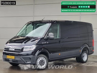 MAN TGE 5.160 Uniek! Dubbellucht 2025-Model Automaat L3H2 Laag Dak ACC Navi LED Airco Camera Parkeersensoren CarPlay Euro6 L2H1 Airco