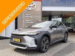 Toyota bZ4X PREMIUM 71 KWH Toyota bZ4X Premium 71 kWh 3-FASE LEDER PANODAK STOELVERW/KOELING STUURVERW NAVI 360-CAMERA APPLE/ANDROID AD-CRUISE CLIMA WARMTEPOMP