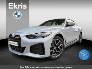 BMW i4 Gran Coupé eDrive40 M Sportpakket | Verwarmde Voorstoelen | Verwarmd Stuur | Elektrisch bediend glazen schuif-/kanteldak | Achteruitrijcamera | BMW Laserlight