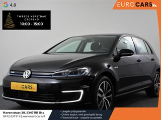 Volkswagen e-Golf e-Golf | € 2000,- subsidie mogelijk particulier! | Navigatie | Climate Control | Virtuele Cockpit | Full Led | Camera | Cruise control adaptief | Parkeer sensoren | Lichtmetalen Velgen |