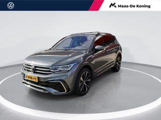 Volkswagen Tiguan Allspace 1.5 TSI 150pk DSG R-Line Business 7p. · Camera · Keyless · Matrix LED · Inklap. Trekhaak · Stuur- & Stoelverwarming · Side Assist · 20"Velgen · Elek. Achterklep · Garantie t/m 04-06-2028 of 100.000km