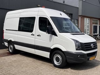 Volkswagen Crafter 2.0 TDI L2H2 Airco Cruise controle Trekhaak 3500kg trekgewicht Lang hoog 1e eigenaar Dealer onderhouden Euro 6 Bpm vrij voor particulier gebruik !!