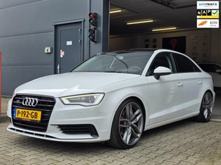 Hoofdafbeelding Audi A3 Audi A3 Limousine | 300 PK / QUATTRO / PANO / XENON / CRUISE / STOELVERW. / EXTRA SET / NWE BEURT, APK EN BANDEN / GEPOLIJST !