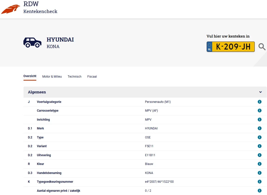 Hoofdafbeelding Hyundai Kona