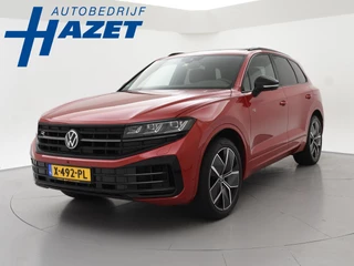 Hoofdafbeelding Volkswagen Touareg Volkswagen Touareg R 3.0 TSi V6 eHybrid 4MOTION R 462 PK *CHILI RED* + PANORAMA | STOELVENTILATIE | LUCHTVERING | DYNAUDIO | HEAD-UP DISPLAY