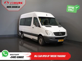 Mercedes-Benz Sprinter 313 2.2 CDI L2H2 €9.680 Incl. BTW BPM VRIJ! EXPORT Combi/ 9 Persoons/ Kombi/ 9P/ Airco/ Rolstoellift