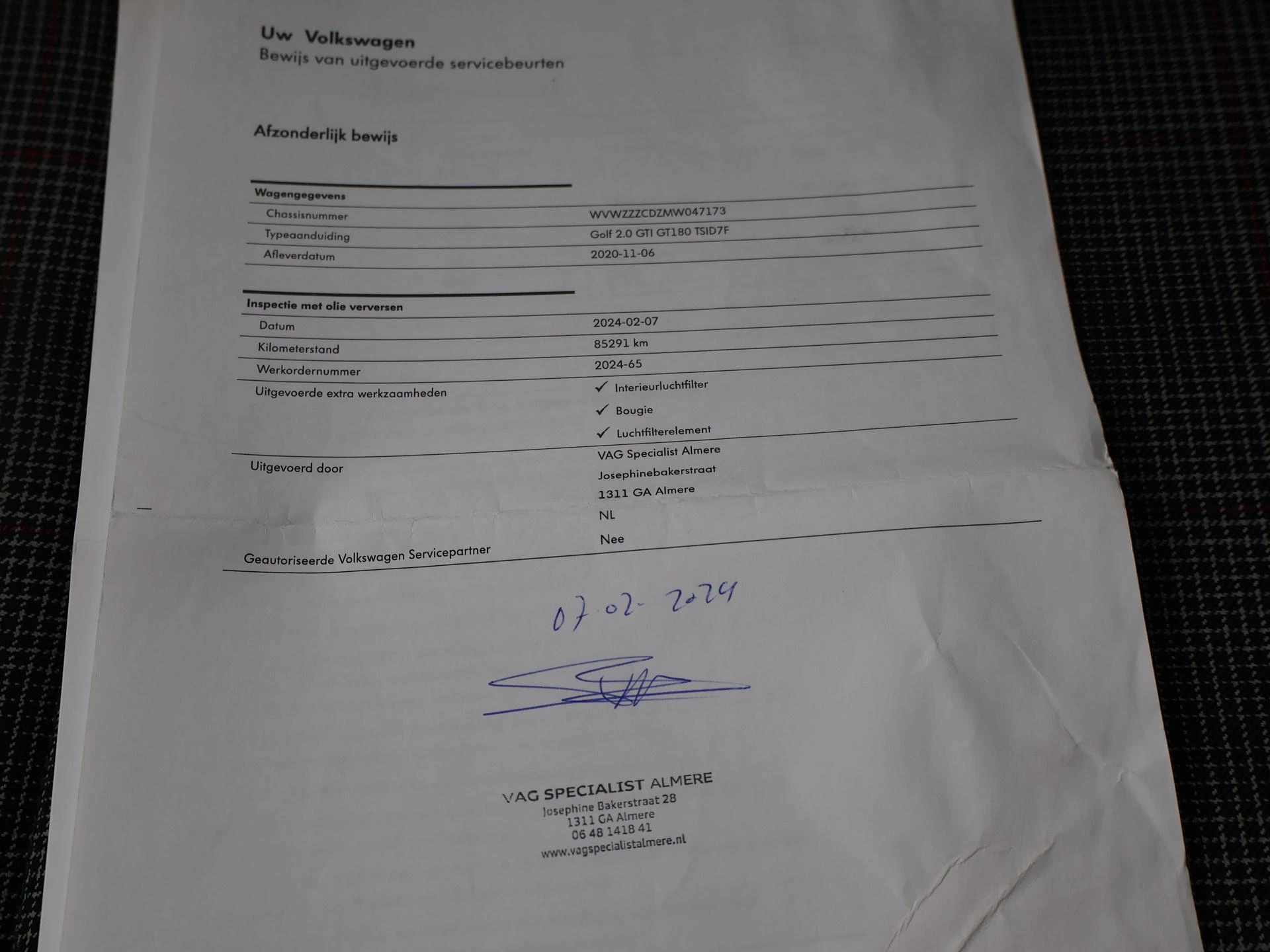 Hoofdafbeelding Volkswagen Golf