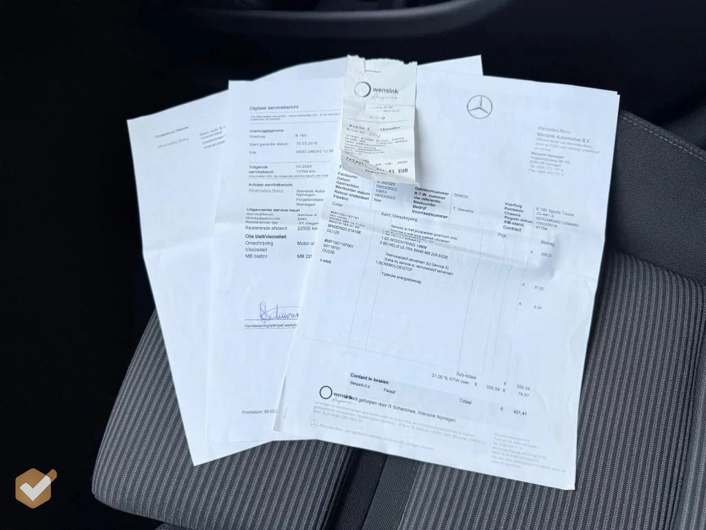 Hoofdafbeelding Mercedes-Benz B-Klasse
