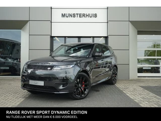 Land Rover Range Rover Sport 3.0 P460e Dynamic SE PHEV | Binnenkort beschikbaar | Dynamic Edition | 23 Inch | Elektrische Trekhaak | Meridian Surround | Soft Close | Stoel Ventilatie |
