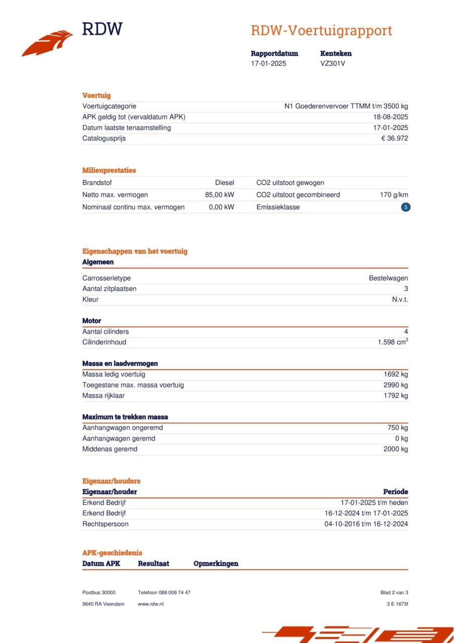 Hoofdafbeelding Renault Trafic