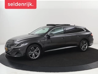 Hoofdafbeelding Volkswagen Arteon Volkswagen Arteon Shooting Brake 1.4 TSI eHybrid R-Line Business+ | SOH 91,1% |  Panoramadak | Trekhaak | Stoelverwarming | Matrix LED | Carplay | Sfeerverlichting | Adaptive cruise | Leder/Alcantara | PHEV | Plug In