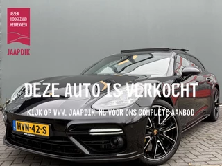 Porsche Panamera Sport Turismo BWJ 2018 4.0 Turbo 680 PK S E-Hybrid PANORAMADAK | SPORTCHRONO | KERAMISCHE REMSCHIJVEN | STOELKOELING/STOELVERWARMING | MEMORYSTOELEN | PDLS LED KOPLAMPEN |