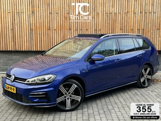 Volkswagen Golf Variant 1.5 TSI R-line Automaat | Panoramdak | Lederen bekleding | Stoel en stuurverwarming | Virtual cockpit | Parkeersensoren voor en achter | Achteruitrijcamera | LED verlichting adaptief